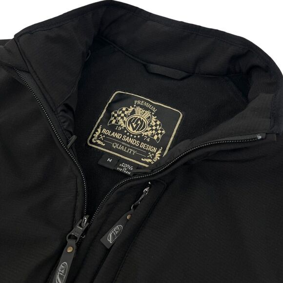 Roland Sands Design Men's Technical Textile Sentinel Jacket Liner Black Medium - Picture 1 of 13